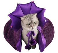 Costumes d'Halloween pour chiots, costumes pour animaux de compagnie chiens, vêtements pour chiens d'Halloween à paillettes, manteau de chat, costumes de chapeau de sorcière, costumes élégants de