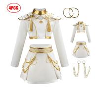 Costumes d'Halloween pour enfants Costume de cosplay pour filles Costumes de mode pour filles Costumes de spectacle de fête à thème de carnaval comme sur la photo