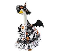 Costumes D'Halloween Pour Oie De Porche Chapeau de Sorcière Robe et