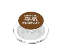 Costumes drôles de Loup et Loup-Garou PopSockets PopGrip pour MagSafe