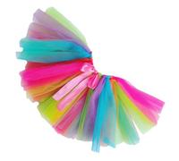 Costumes for Chickens - Funny Rainbow Hen Dress, Decorative Costumes Pet Pretsend Play Props for Geese Dog Home Performance Holiday Party Christmas Birthday Photo Bonfire and Others