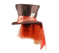 Costumes pour toutes les occasions ELLA2511 Disney Madhatter Hat avec cheveux