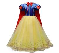 Costumes Reine Des Neiges Elsa Et Anna Pour Filles, Robe De Princesse Jasmine Frozen, Vêtements Pour Enfants, Robe De Rhpour Enfants, Fête De Carnaval, 2024-5-6t(Tag 130)-White Snow