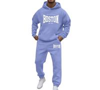 Costumes tendance pour hommes pour une tenue décontractée Coupe ample avec un design imprimé de lettres Parfait pour l'automne et l'hiver Facile à nettoyer Confort élégant pour toutes les occasions/A