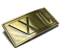 Costumeteers TVA Boucle Loki pour Ceinture TV Series Prop Doré, doré, taille unique
