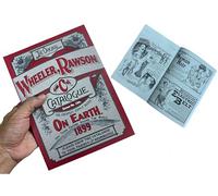 Costumeteers Vintage Wheeler Rawson & Co. Catalogue RDR2 Book Edition 154 Supply House Booklet Old West Memorabilia 128 pages Réplique de collection