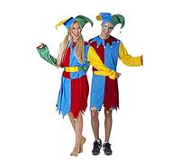 Costumizate! Déguisement de bouffon adulte spécial pour fêtes costumées et carnaval, taille unique