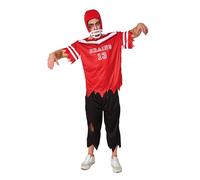 Costumizate Déguisement de joueur zombie pour adulte, taille unique (unisexe). Spécial pour Halloween.