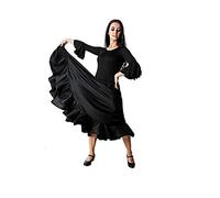 Costumizate! Jupe de Danse Flamenco avec un Volant pour Femme Adulte Tailles Différentes
