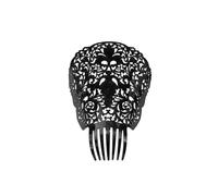 Costumizate Peigne à cheveux pour marraine et Pâques en méthacrylate 28 cm x 20 cm Disponible en plusieurs couleurs Idéal pour les événements formels et les fêtes traditionnelles Noir