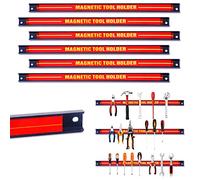 COSTWAY Barres Magnétiques Barre de Garage Atelier Porte-outils Magnétiques en Acie pour Maison,Garage,Cave,Atelier (6)
