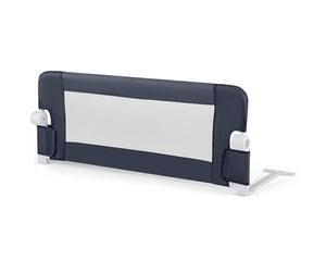 COSTWAY Barrière de Lit Enfant Pliable 105x43cm avec Sangle en Y, Barrière de Sécurité Enfant avec Tissu Oxford & Cadre en Métal, Garde-Corps de Lit Bébé pour 18 Mois-5 Ans