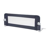 COSTWAY Barrière de Lit Pliable pour Bébé/Enfant Barre de Lit Rabattable avec Mousse Souple, Trous Pré-Percés Barrière de Protection Bébé Chambre à Coucher (Gris, 120 x 42,5 CM)