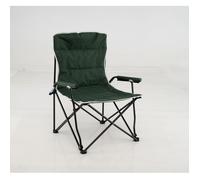 COSTWAY Chaise de Jardin Exterieur Pliable avec Parasol Réglable, Sac de Transport Portable, Auvent Pare-soleil, pour Plage Pêche