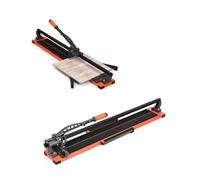 COSTWAY Coupe-Carreaux Manuel Longueur de Coupe 910MM Découpeuse en Céramique avec Règle Support Télescopique Angle Réglable 0°-60°