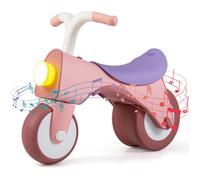 COSTWAY Draisienne Bébé sans Pédales avec Guidon Ergonomique, Roues Larges, pour Enfants de 2-5 Ans, Rose