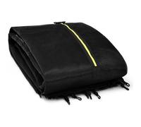 COSTWAY Filet de Sécurité pour Trampoline 305 cm 10FT-6 Barres Porte à Glissière Double et Boucles de Protection