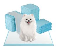 COSTWAY Lot de 300 Alaise pour Chien Jetable, Alese Chien 60 x 43 cm à 6 Couches, Tapis Propreté Chiot Chat Étanche, Absorption Rapide, Tapis Chiot Chat Pipi pour Salon Cage Voiture