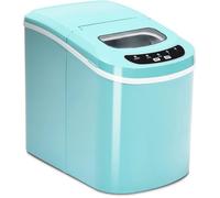 COSTWAY Machine à Glaçons 12KG/24H 9 Glaçons par 6-13 Min Réservoir 2,2 L Bac à Glace de 0,7 kg avec Pelle à Glace pour Maison Vert