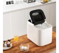 COSTWAY Machine à glaçons Ice Maker, machine à glaçons, machine à glaçons avec pelle à glaçons / 9 glaçons en 6-8 min / 15kg en 24h / réservoir d'eau de 2L
