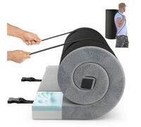 COSTWAY Matelas de Camping avec Mousse à Mémoire de Forme, Lavable en Machine, pour Camping, Voyage, 188 x 78 x 6,5 cm, Gris