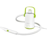 COSTWAY Nettoyeur à vapeur Portable 3 Bar, Nettoyeur à vapeur manuel avec réservoir d'eau de 300ml, tuyau de 116cm, 3m de câble & 10 accessoires, Vert