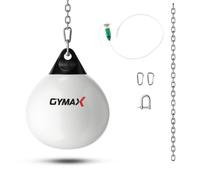 COSTWAY Sac de Frappe à Eau avec Crochet Chaîne Métallique Réglable Boucles d’Assurance et Injection d’Eau pour Boxe Suspendue