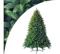 CostwaySapin de Noël Artificiel 180 CM 1250 Branches Matériel PVC Arbre de Noël avec Socle en Métal Décoration de Noël