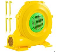 COSTWAY Souffleur 750W avec Poignée Pratique & Piquets de Terre pour Château Gonflable, Toboggan Aquatique, Décorations de Fêtes