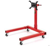 COSTWAY Support de Moteur avec Tête Rotative à 360° et 4 Bras Réglables, Support de Levage de Moteur, Charge MAX : 680 kg