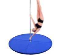 COSTWAY Tapis de protection pour pole dance Tapis Fall-Matte Crashmatte