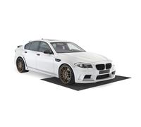 COSTWAY Tapis de Sol pour Garage Imperméable, Tapis Antidérapant Voiture Réutilisable et Lavable avec Ruban Adhésif Double Face, Absorbant pour Déversement d'Huile, Gris (180 x 150 cm)