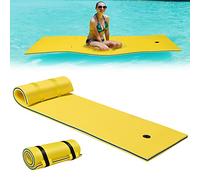COSTWAY Tapis Flottant en Mousse XPE 210 x 66CM (Jaune)