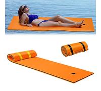 COSTWAY Tapis Flottant en Mousse XPE 210 x 66CM (Orange)