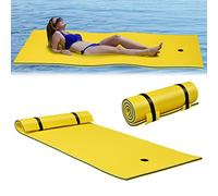 COSTWAY Tapis Flottant en Mousse XPE 220 x 90 CM (Jaune)
