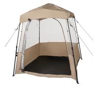 COSTWAY Tente de Sport Pop-up Transparente, Abri Extérieur Portable pour Toutes Saisons avec Sac de Transport Tissu PVC Transparent Cadre Solide, Tente Bulle pour Pêcher et Camper (160 x 160 x 176 cm)