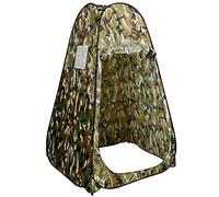 COSTWAY Tente Instantanée de Douche Pop Up Toilette Portable pour Camping, Vestiaire Pièce Unique 120 x 120 x 190 cm (Camouflage)