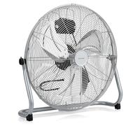 COSTWAY Ventilateur de Sol 51 cm à 3 Vitesses 160W, Ventilateur Industriel avec Angle D'inclinaison Réglable à 145° et 3 Pales en Alliage D'aluminium et Moteur en Cuivre (Argenté)