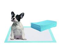 CostwayAlaise pour Chiens Choits Alèse pour Chien Jetable Tapis Éducateur Jetables Absorbant Tapis de Propreté 100PCs 60x90CM