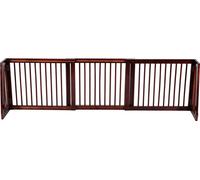 CostwayBarrière de Sécurité Réglable en Bois pour Animaux de Compagnie