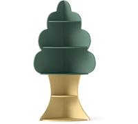 CostwayÉtagère Arbre pour Enfants Meuble de Rangement pour Livres avec Système Anti-basculant Organisateur de Jouets Étagère d'Angle Vert