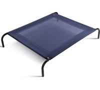 CostwayLit de Chien Elevé Berceau de Chien avec Cadre en Fer 130x90x20CM Capacité de Charge 70KG