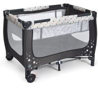 CostwayLit Parapluie pour bébé avec Matelas Roulettes Sac de transport Parc Bébé 0-36 Mois Charge Max : 15KG