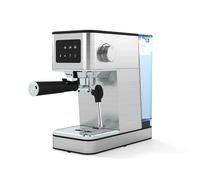 CostwayMachine à Café à Expresso 20 Bars avec Buse Vapeur Écran Tactile Réservoir d?Eau 1,7 L Cafetière Espresso Compacte 1200W Argent