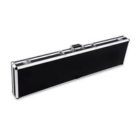 CostwayMallette pour Armes avec Serrures et Clés pour Stockage et Transport en Alliage d?Aluminium, 134x35x12cm, Noir
