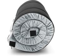 CostwayMatelas de Camping avec Mousse à Mémoire de Forme Étanche pas de Gonflage Sac de Rangement Portatif 183 x 62,5 x 6,5 cm Gris