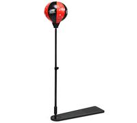 CostwayPunchingball pour Enfant avec Hauteur Adjustable 85-130CM Pompe et Gants de Boxe Inclus