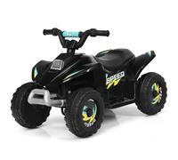 CostwayQuad Buggy Electrique pour Enfant 6 V 4,5 Km-H MAX Voiture pour Enfants de 3 Ans+ Noir