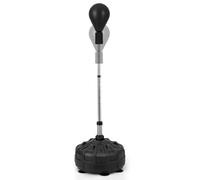 CostwaySac de Frappe sur Pied Punching Ball Debout avec Support Réglable en Hauteur 137-156 cm Rebond Rapide 0-180° Noir