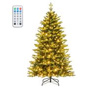 CostwaySapin De Noël Artificiel 180 Cm avec 844 Branches 250 Lumières Led